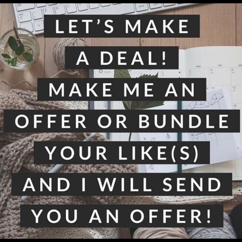 Make me an offer!  Bundle and save!